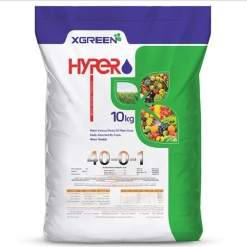 کود هایپر 1-0-40 ایکس گرین 10 کیلویی