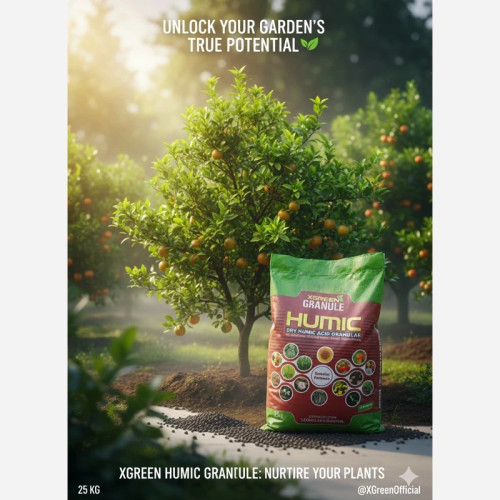 هیومیک اسید گرانوله ایکس گرین 25 کیلویی